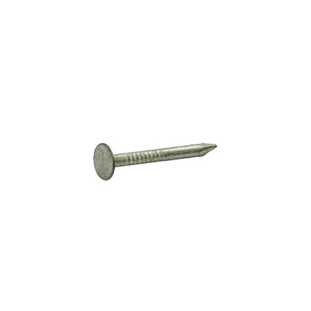 GRIP-RITE Roofing Nail, 3 in L, 10D, Steel, Hot Dipped Galvanized Finish, 11 ga 3HGRFG1